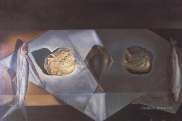 Nature morte eucharistique Salvador Dali Peinture à l'huile